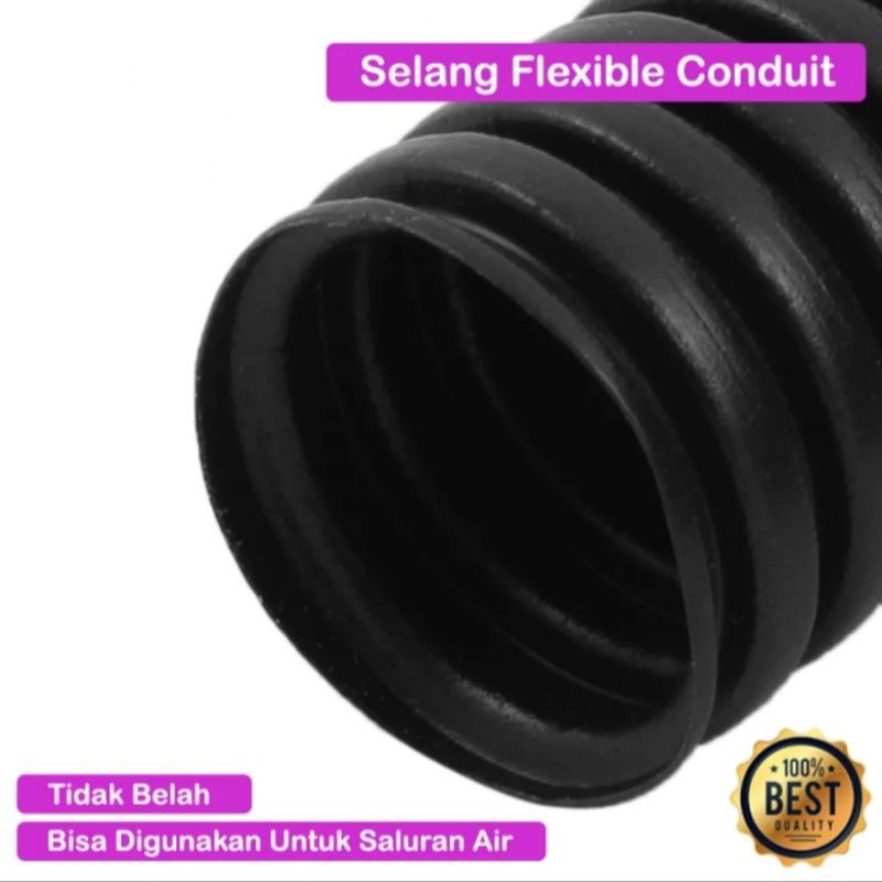 Selang Flexible Conduit Spiral Selang Pelindung Kabel Flexible Ac