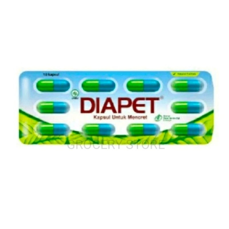 Diapet isi (10Kapsul) - Diapet Pereda Diare