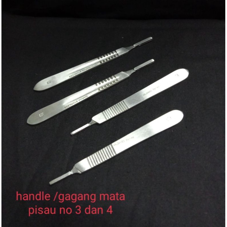 Scalpel Handle / Gagang Mess / Gagang Bisturi / Gagang Pisau Operasi / Gagang Pisau Bedah