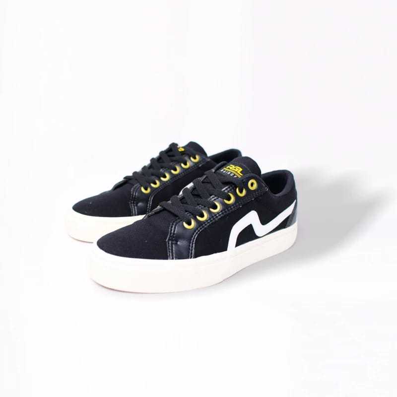 RAINGEL Sepatu Sneaker Lokal / RAINGEL Azka Black & White