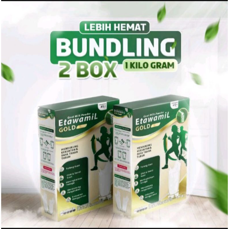 susu ETAWAMIL GOLD susu kambing etawa cegah osteoporosis sendi lutut tulang 1kg