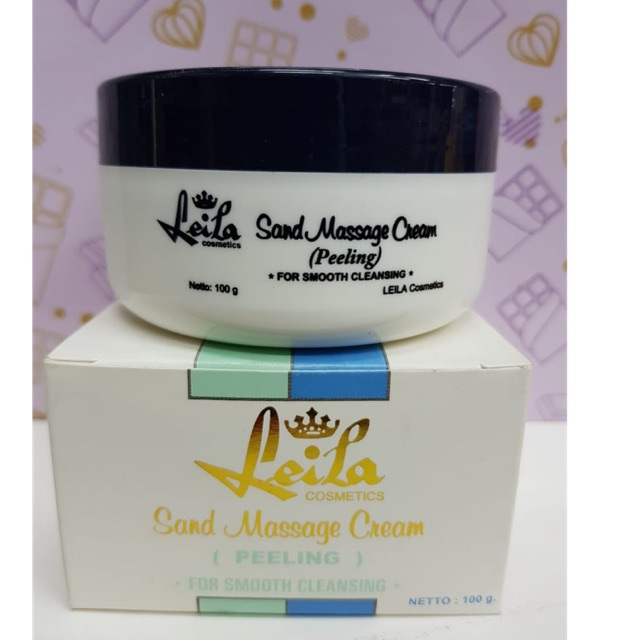 Leila Sand Massage Cream / Peeling Wajah