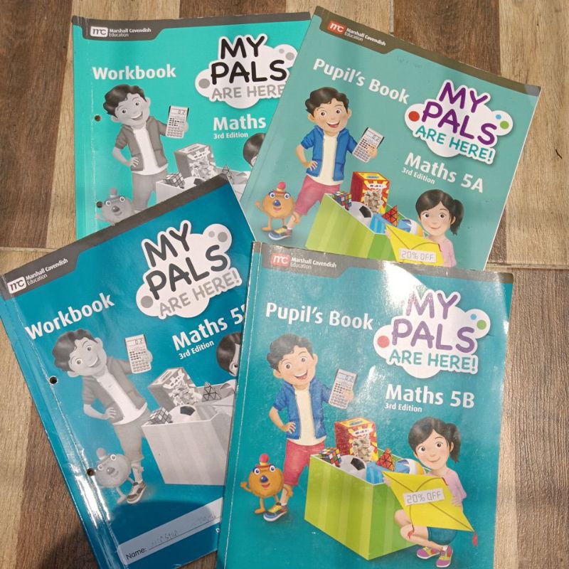 Paket My Pals Maths 5A & 5B