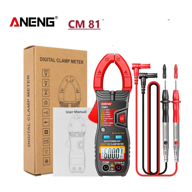 ANENG CM 81 CM81 Multimeter Voltage Tester Digital Clamp Multi Meter