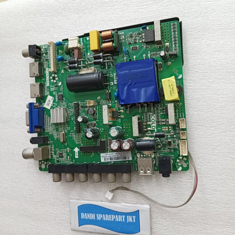 MB POLYTRON 32T7511B MAINBOARD - MAINBOARD TV POLYTRON - MAINBOARD - MESIN TV POLYTRON LED