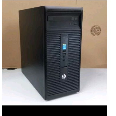 PC HP PRODESK TOWER PROSESOR G3240 RAM 4 GB HARDISK 500 gb