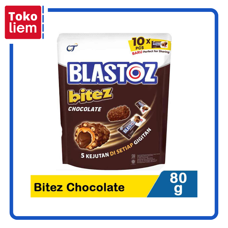 

Blastoz Bitez Chocolate 80G