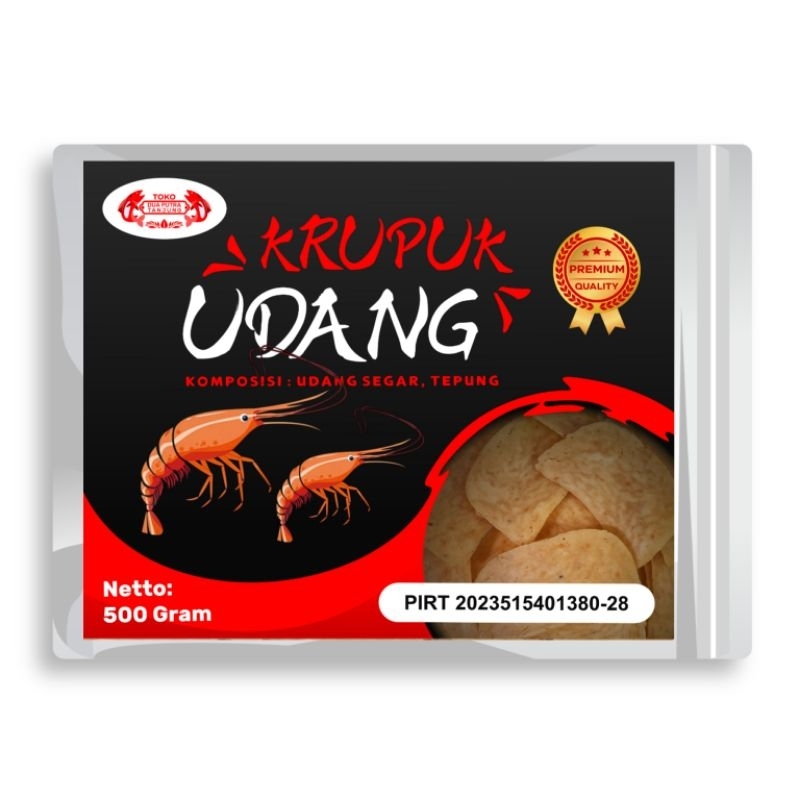 

SULTAN SNACK Krupuk Udang Premium Quality Dua Putra Tanjung