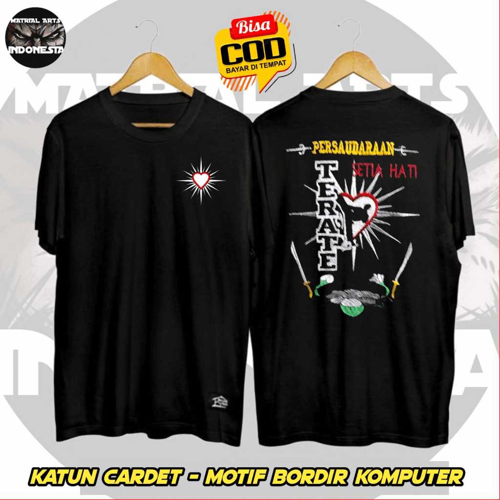 kaos psht bordir - kaos psht keren - kaos psht bordir keren murah