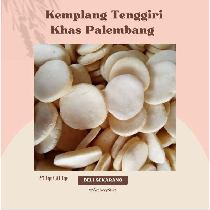 

Kemplang Ikan Tenggiri Asli Khas Palembang