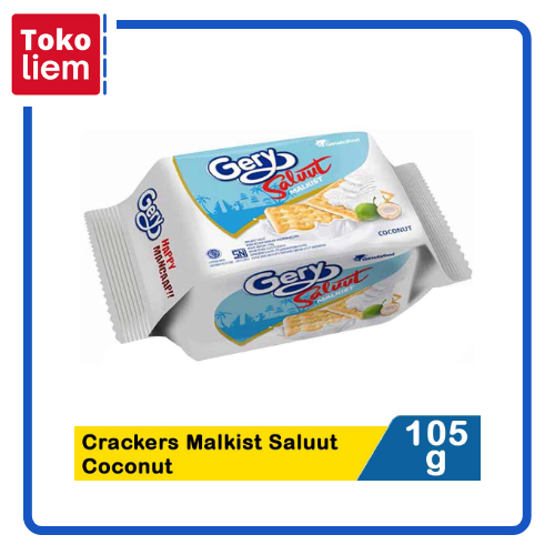 

Gery Crackers Malkist Saluut Coconut 110G