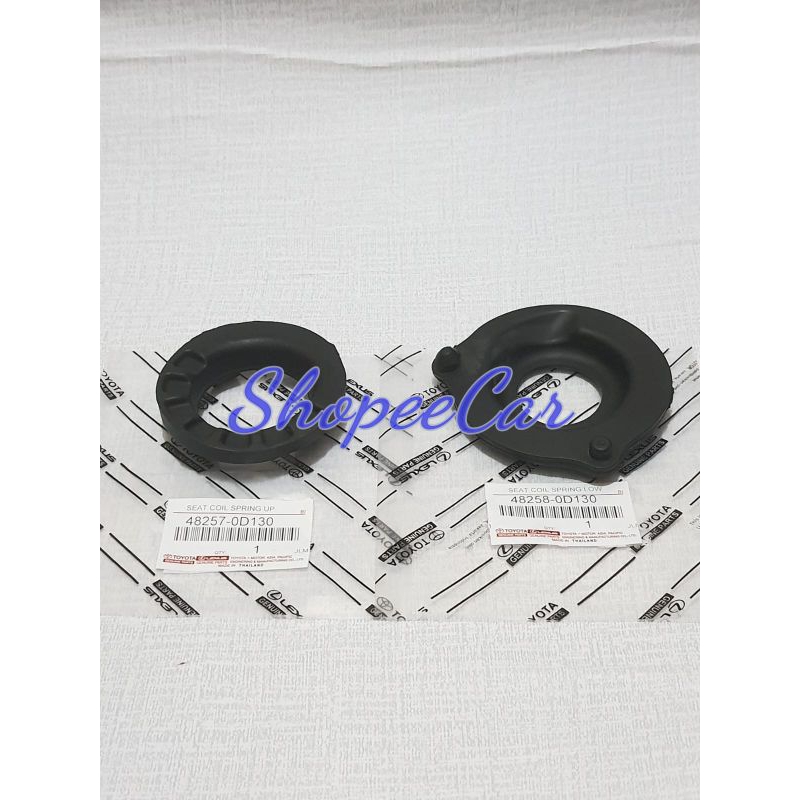 Karet Tatakan Atas Bawah Per Keong Shock Belakang All New Yaris / New vios 2014 2015 2016 2017 Origi