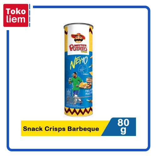 

Mister Potato Snack Crisps Barbeque 80G