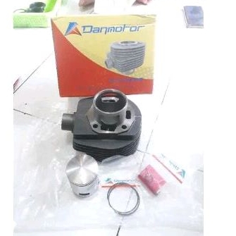 boring blok lubang silinder 5 racing set piston seher original danmotor untuk vespa pxe excel exclus