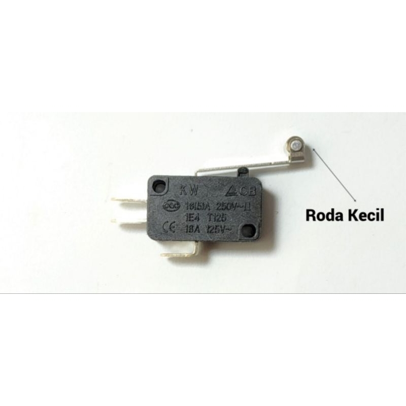 Mikro Switch/Limit Switch + Roda  // tanpa roda