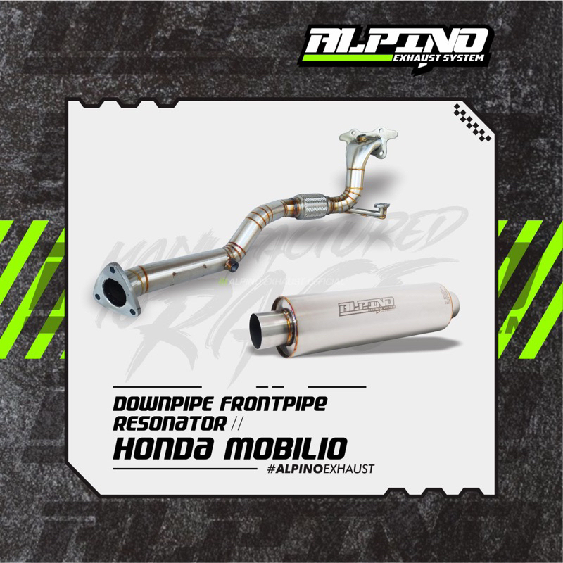 Alpino Downpipe Frontpipe Mobilio - Resonator