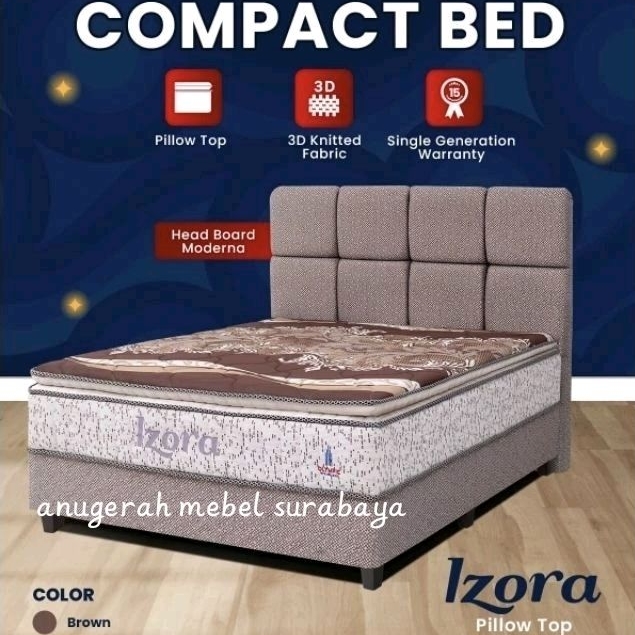 Set Springbed Olympic Compact Bed Izora (SURABAYA / SIDOARJO)