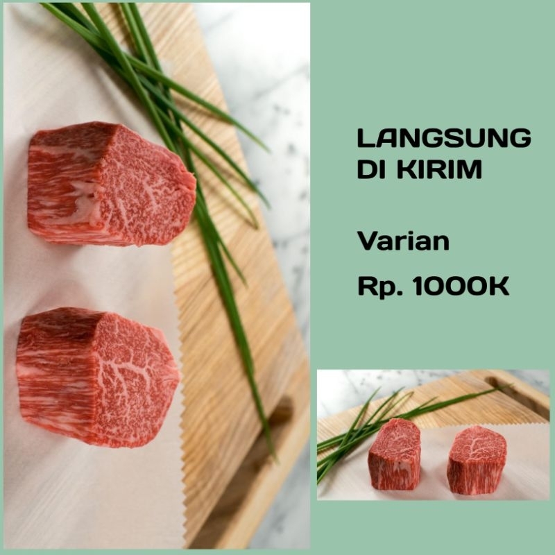 

DAGING WAGYU JEPANG PREMIUM B2+++ langsung dikirim