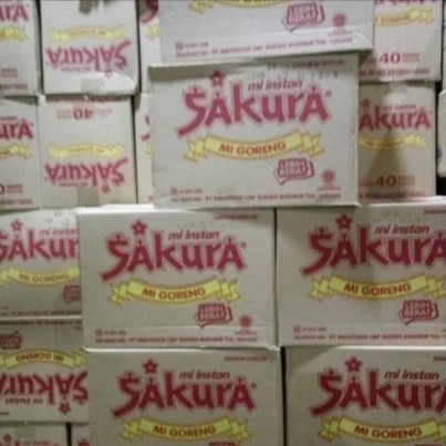 

Mie goreng sakura 1 dus isi 40