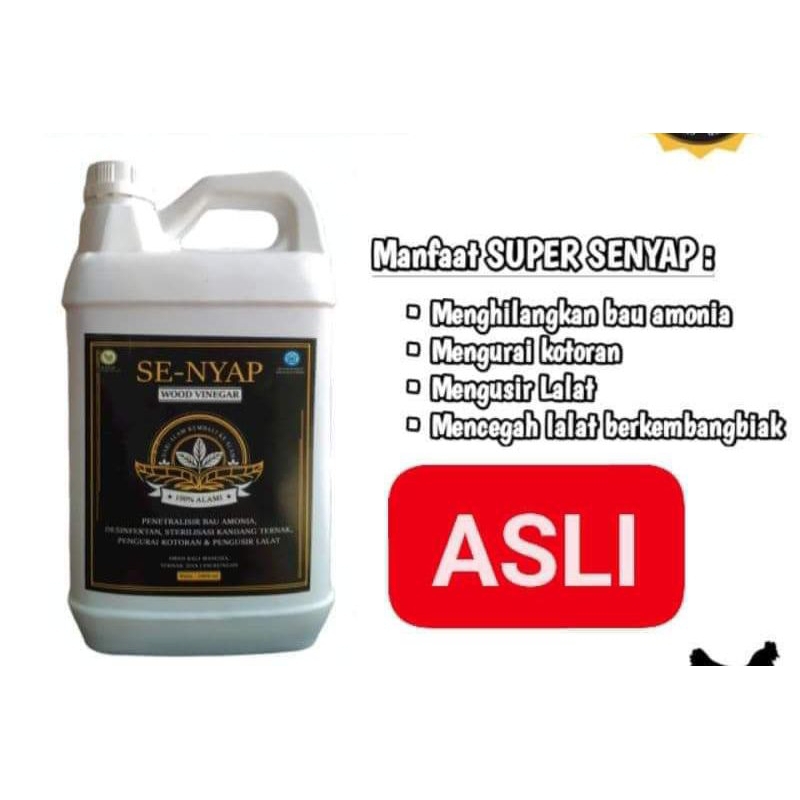 SENYAP 100%ORIGINAL penghilang amoniak (bau) kandang