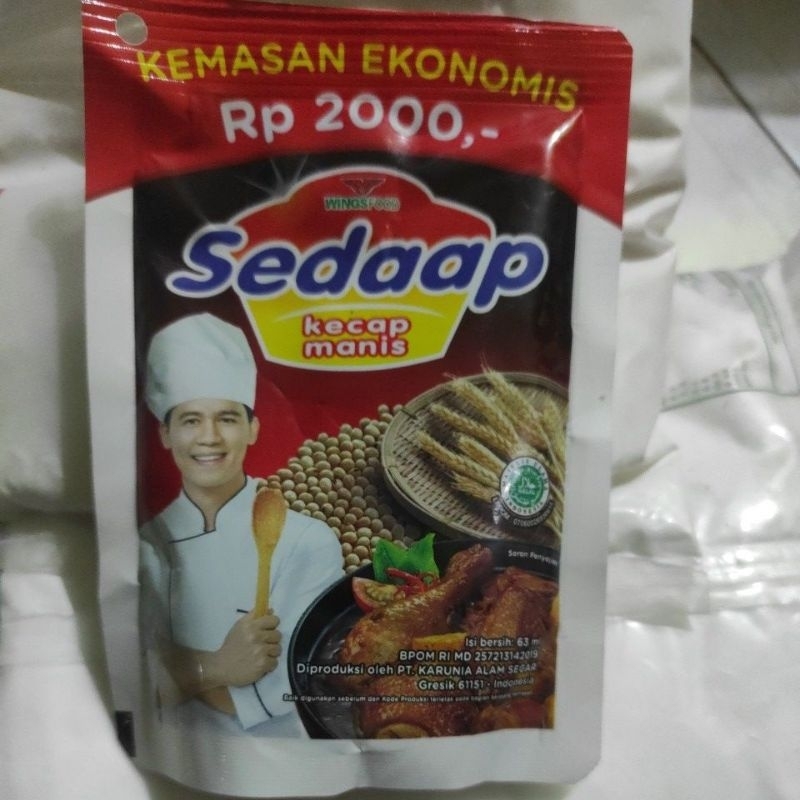 

kecap sedap 75gram kemasan pouch