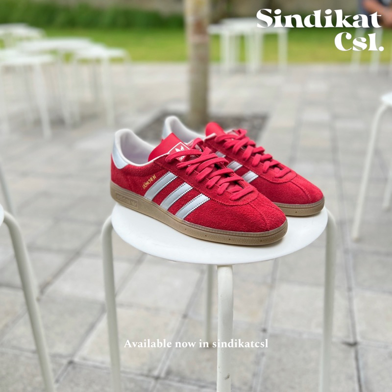 Adidas Original Munchen Red
