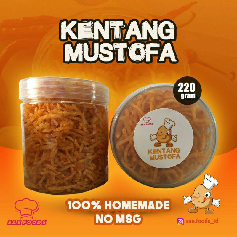 

Pre Order Kentang Mustofa 100% Homemade
