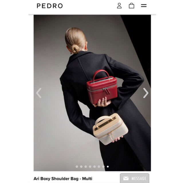 Pedro Ari Boxy Shoulder Bag