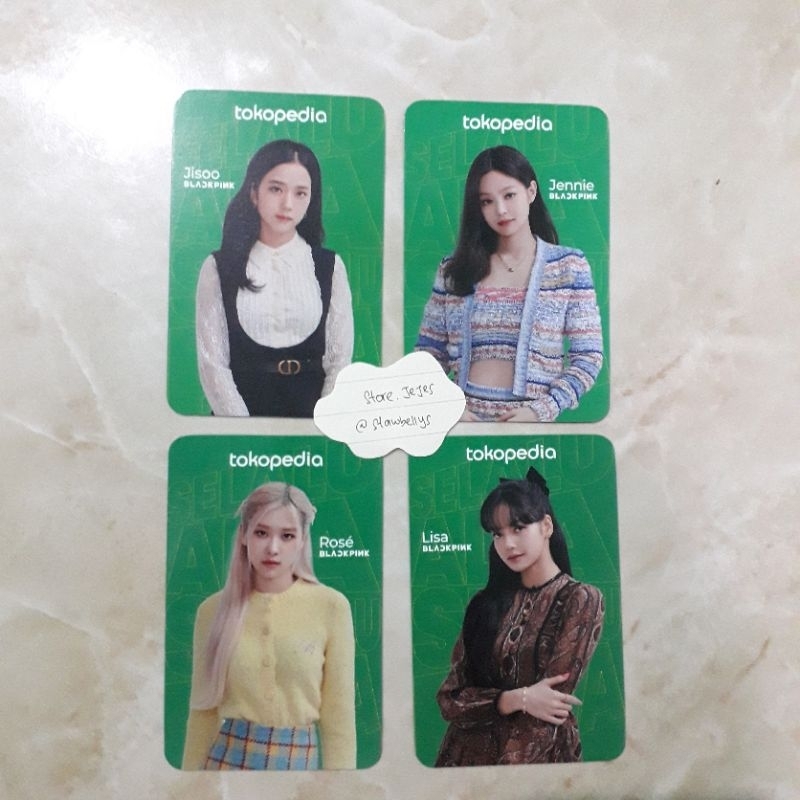 PHOTOCARD BLACKPINK TOKO IJO