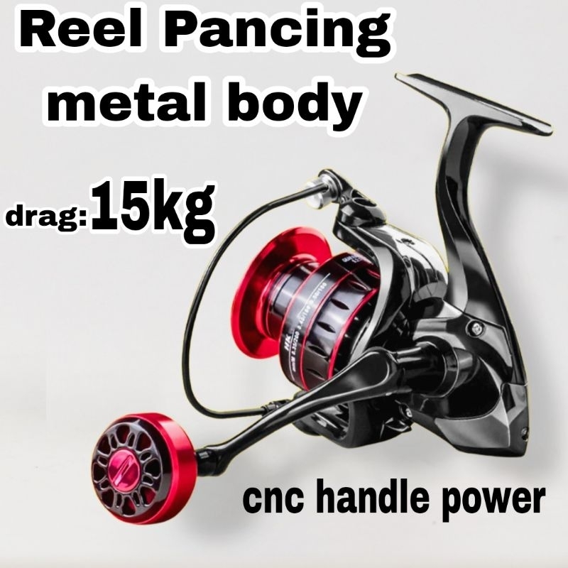 PROMO REEL HK4000 Series Reel Pancing Spinning Fishing Reel 5.2:1 DRAG 8Kg /reel Terkuat [termurah p