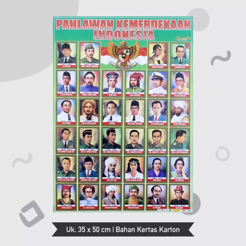 

Poster Edukasi Anak Pahlawan Kemerdekaan Indonesia