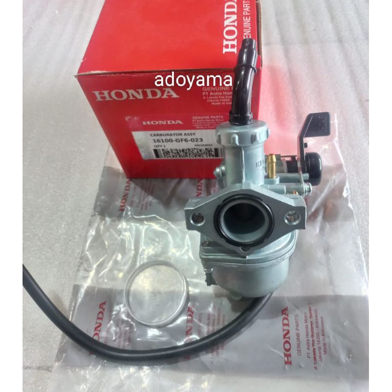 karbu karburator GF6,honda win 100,ori keihin japan.