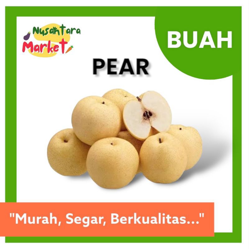 

BUAH PEAR | 1 KG | NUSANTARA MARKET