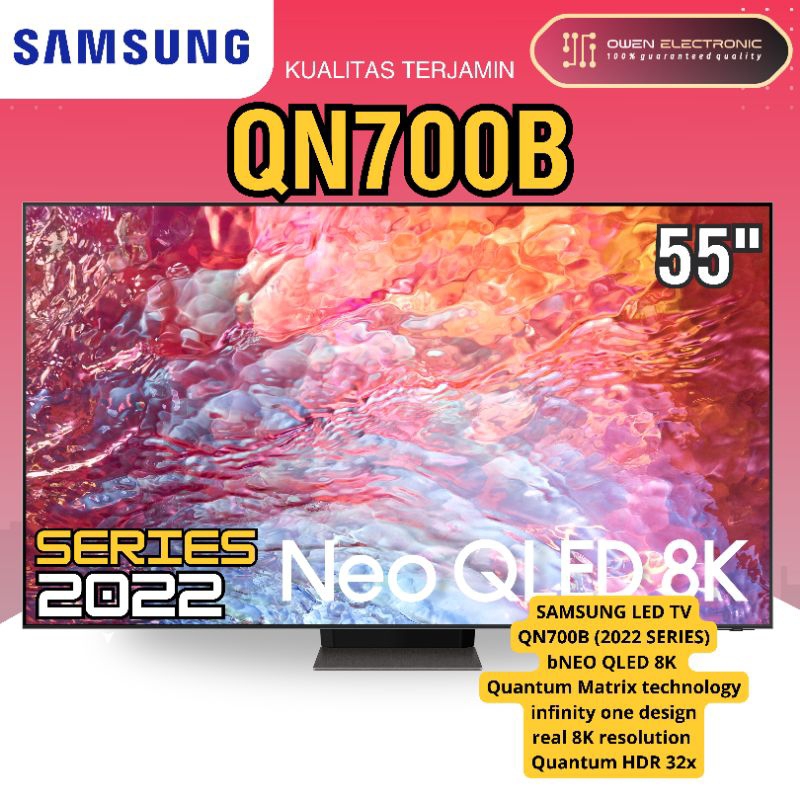 SAMSUNG 55QN700B / QA55QN700B QLED
8K 55 inch