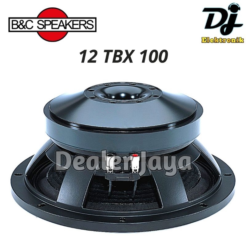 Speaker Komponen B&C 12 TBX 100 / 12TBX100 - 12 inch