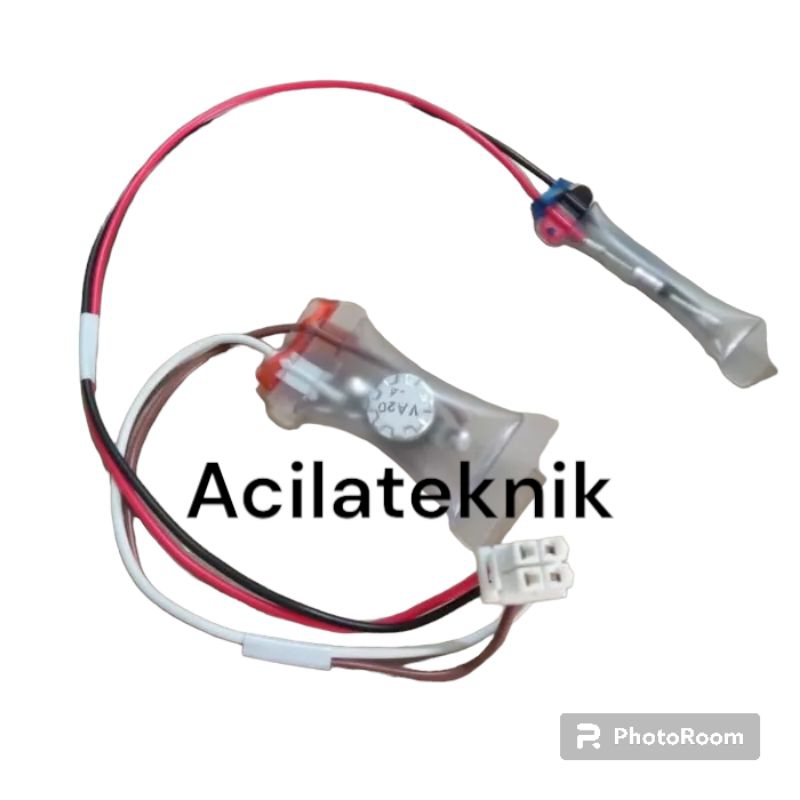 DEFROS FUSE KULKAS SANYO AQUA 2 pintu- DEFROS PANAS DINGIN BIMETAL