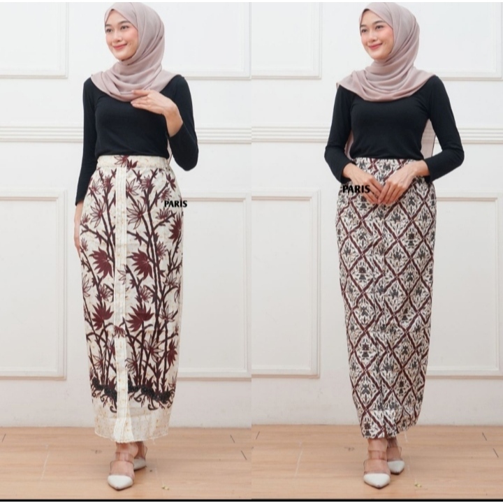 ROK BATIK WIRU SPAN PREMIUM/BAWAHAN KEBAYA BATIK L XL XXL