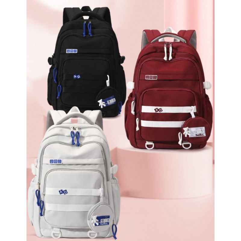 Tas Punggung Modis Perempuan Tas Sekolah Perempuan Tas Laptop Perempuan Trendi Tas Perempuan Kapasit