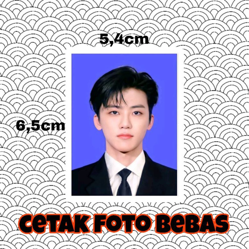pas foto cetak foto bebas 3x4 2x3 4x6 5,4x6,5 kertas doff