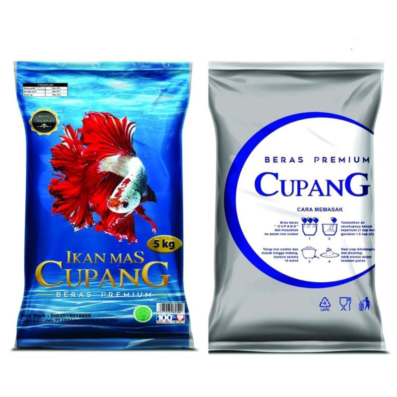 beras ikan mas cupang 5 kg