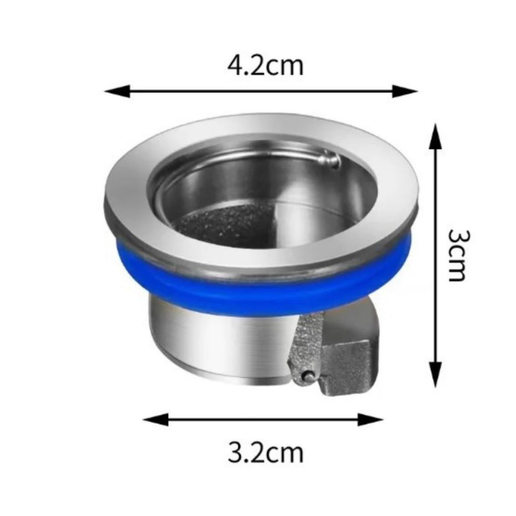 Saringan Katup Penutup Lubang Saluran Air Kamar Mandi Tutup Otomatis