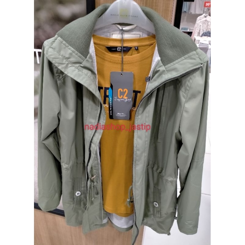 jaket parasut c2 new produck  original 100%