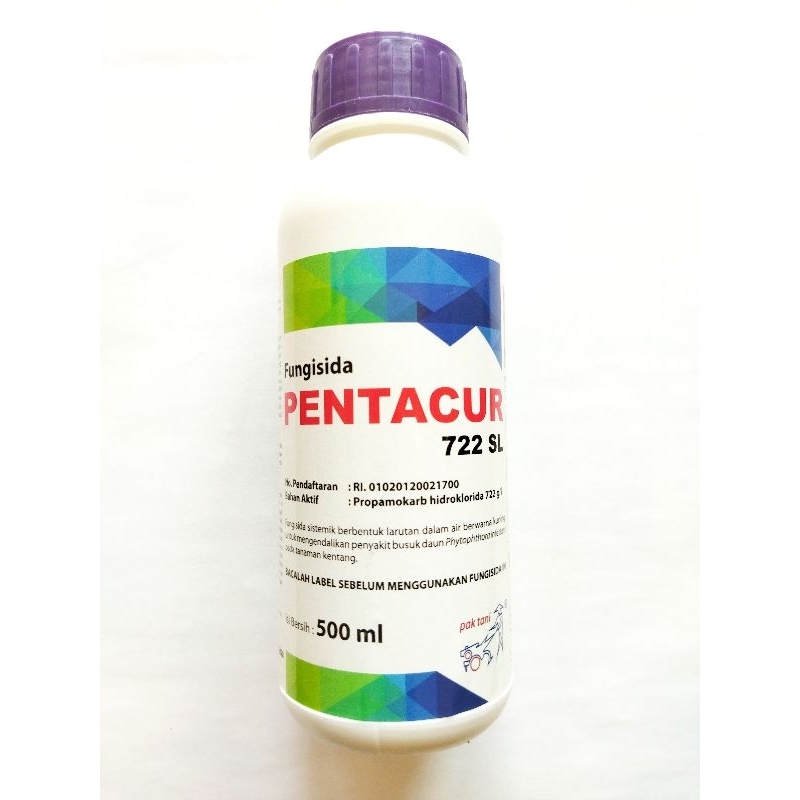 Fungisida PENTACUR 722SL 500ml, fungisida sistemik,kontak,protektif,kuratif