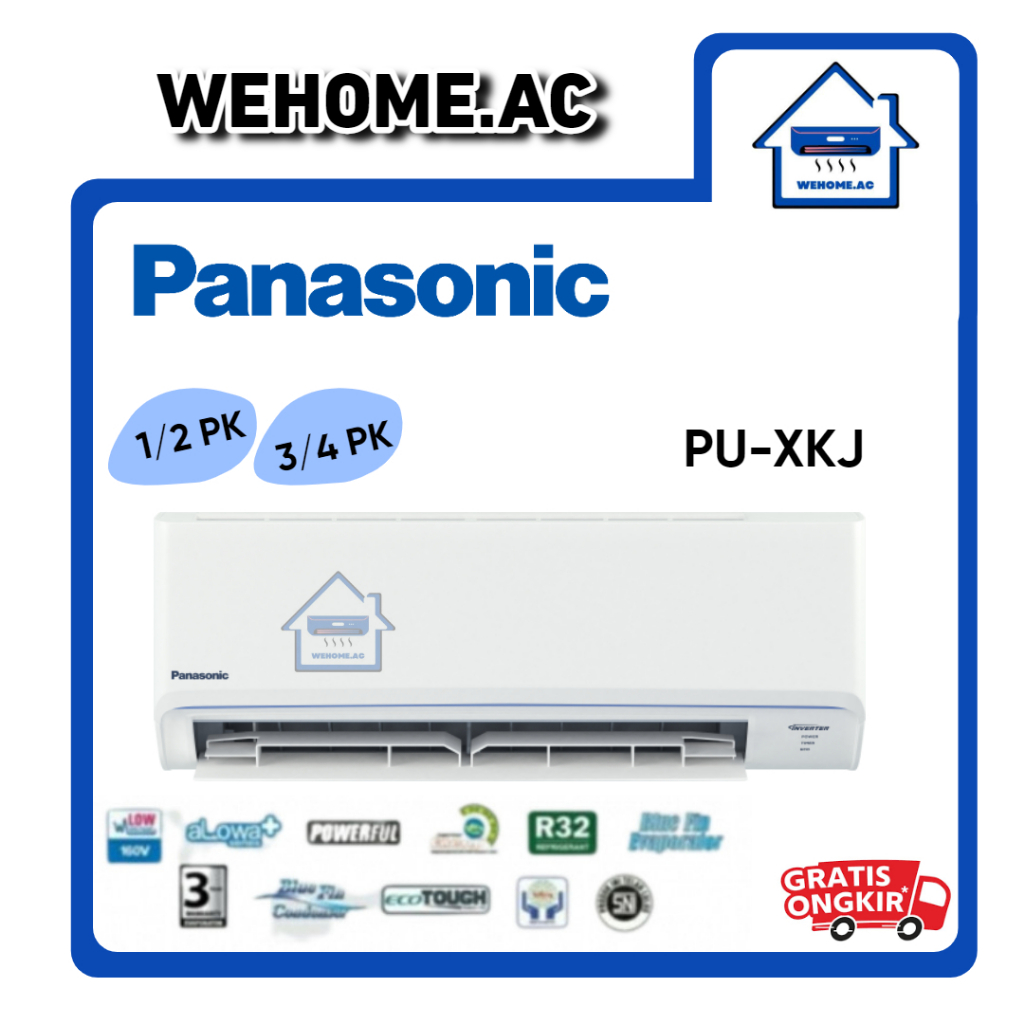 AC Panasonic PU-XKJ 1.5 - 2 PK AC Inverter Panasonic PU Series Inverter