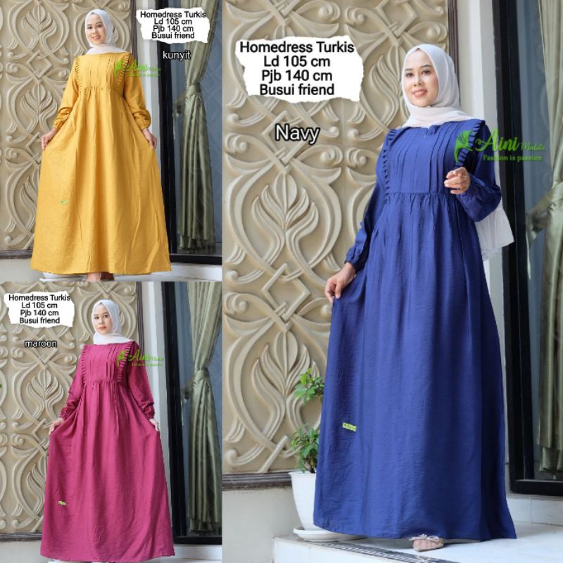 GAMIS TURKIS LIPAT AINI MODISTE
