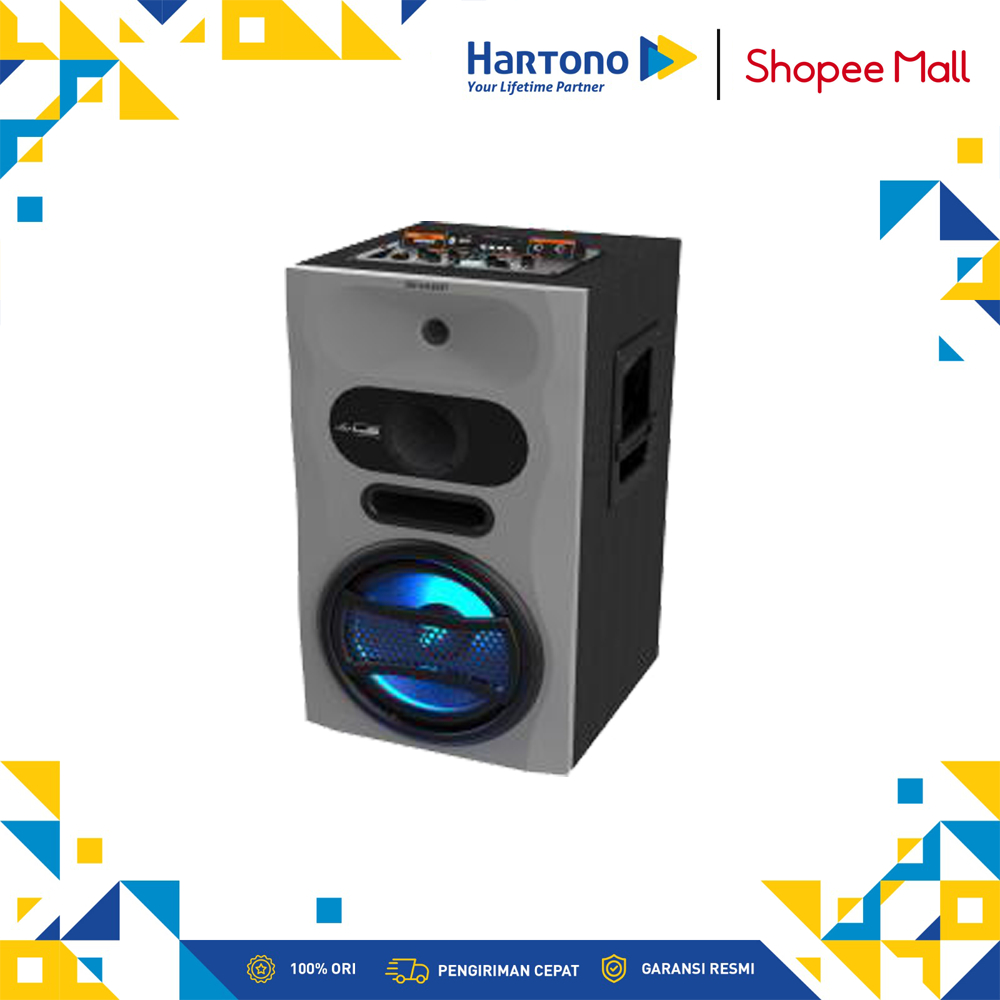 Sharp Active Speaker Pro - X Series CBOX-PROX15UBB