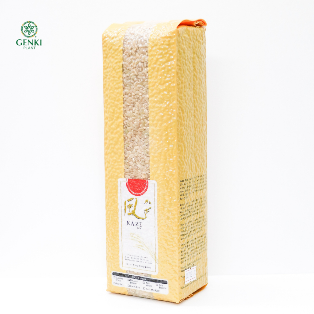 

Kaze Japonica Brown Rice Zero Sugar / Japanese Rice / Beras Jepang Nil Sugar - 1 kg
