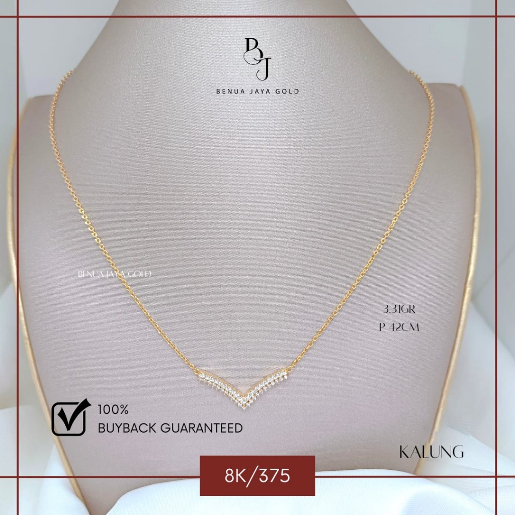 Kalung Rantai Siem Aurel Emas 8K/375