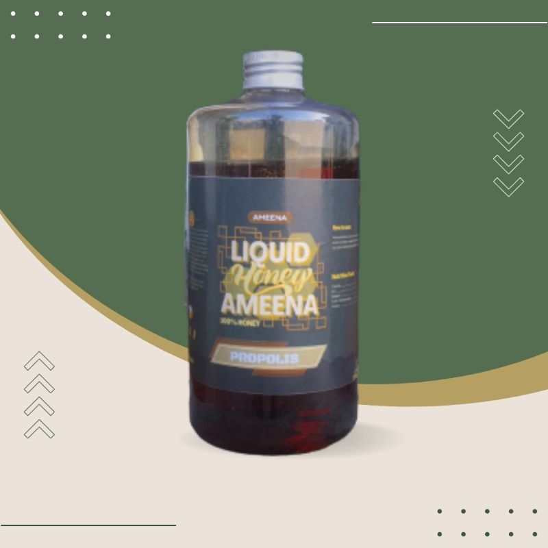 

Madu Propolis Natural Honey 500ml (600gr) - Ameena Premium Quality