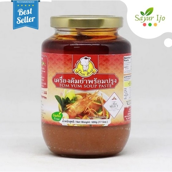 

Tom Yam Soup Jar Thai Boy Paste 500 Gram / Botol Jar Bumbu Masak Instant Tomyum Kuah Thailand